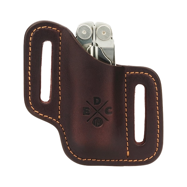 Leather Sheath for S/M Multitool & Easy-Slide Belt Attachment